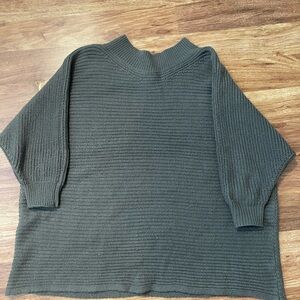 Olive Green Knit Sweater